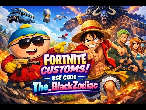 🔴LIVE Fortnite Customs/Fashion Shows with MASSIVE GiVEAWAYS!!