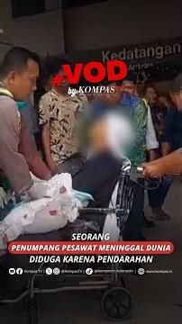 SEORANG PENUMPANG PESAWAT MENINGGAL DUNIA DIDUGA KARENA PENDARAHAN #short