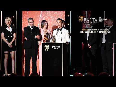 The Entertainment Craft Team Award goes to The Celebrity Traitors | BAFTA TV Craft Awards