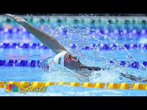 DRAMATIC COMEBACK: Peplowski wins 200m backstroke in Baku | NBC Sports