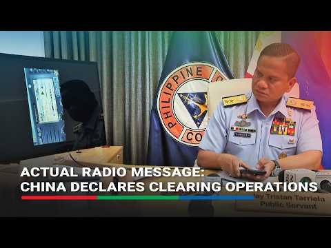China declares 'clearing operations' in parts of Bajo de Masinloc, warns vessels to leave