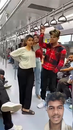 Metro Prank Gone Wrong 😅 | Slap + Stuck Hand Twist!#viral #comedyshorts #trending