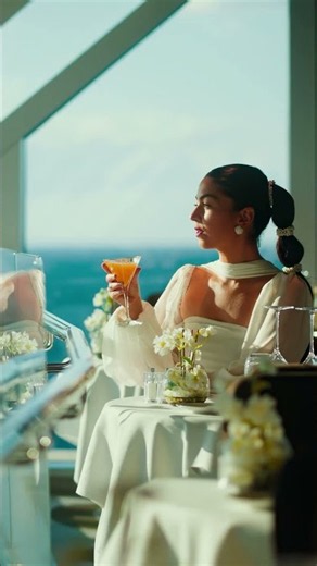The Topsail Lounge on MSC Seashore: A Luxury Ocean View Experience ✨