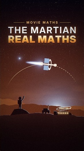 the RESCUE in The Martian is REAL MATHS #science #space #spacefacts #scifi