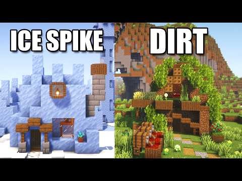 Minecraft: 2 Simple Starter Houses | Easy Tutorial