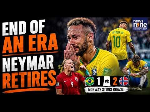 Brazil Knocked Out! Neymar Announces International Retirement | News9 #neymar