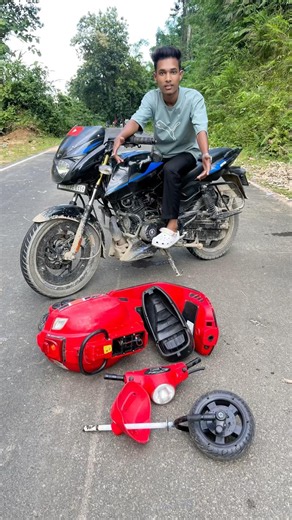 Ekon 8000 Cc AMR GXZ Pulser Bike and Laal Vaspa scooter Testing 😍