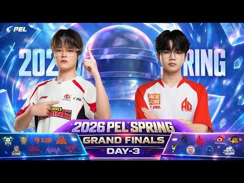 LIVE | 2026 PEL SPRING GRAND FINALS | DAY 3