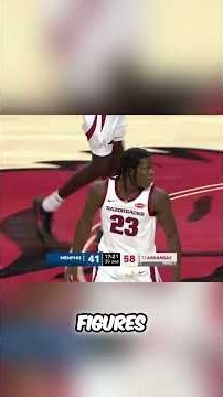 Arkansas Turns Memphis Into a Dunk Fest #shorts