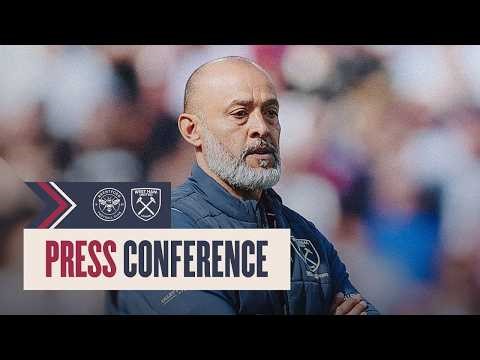 "It Was A Big Boost!" | Nuno Espírito Santo's Press Conference | Brentford v West Ham
