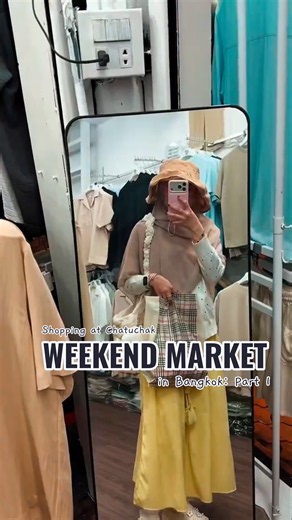 Shopping at Chatuchak Weekend Market in BANGKOK: Part 1 🛍️️🇹🇭