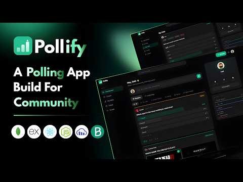 Build a Polling App using MERN Stack | Real-Time Community Voting Platform | Full Project (2026)