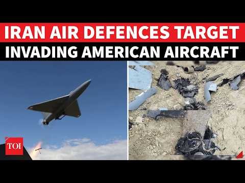 On Cam: Iran Shoots Down U.S. Aircraft Near Hormuz Strait, Parades Wreckage Amid Escalation | WATCH