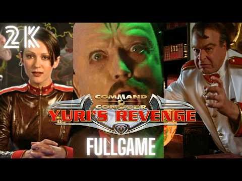 Command & Conquer: Red Alert 2 Yuri's Revenge Soviet Campaign Full Walkthrough (2K 60FPS) HD
