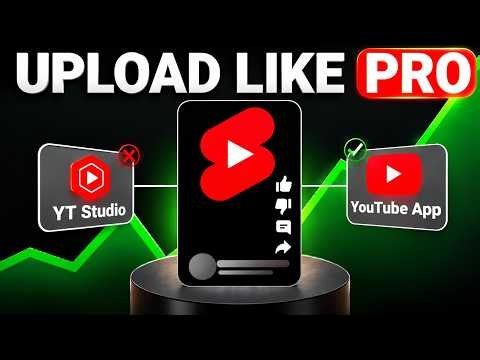 RIGHT Way to Upload Shorts ON YouTube (FULL TUTORIAL)
