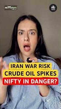 Trump Says Iran Ceasefire Is Over: Why Crude Oil Jumped & Nifty Fell #crudeoil #markets