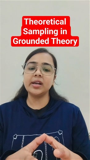 Theoretical Sampling in Grounded Theory #shorts #shortsfeed