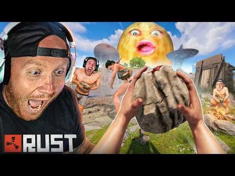 THE BOYS PLAY RUST FOR THE FIRST TIME 