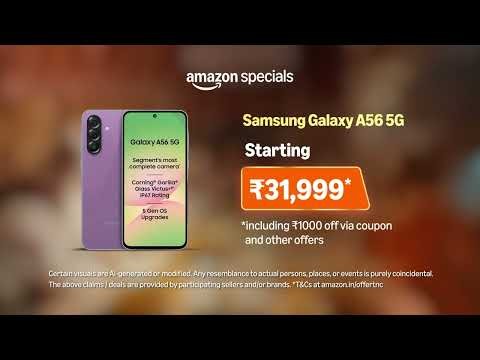 Amazon Great Indian Festival | AmazonSpecials | Samsung Galaxy A56