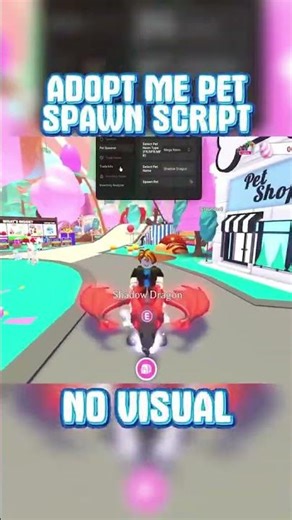 🐼 Adopt Me Roblox PET Spawner Script #adoptme