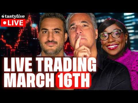 March 17th, 2026 LIVE Stocks, Options & Futures Trading with Pros!(Market Open, Last Call & More)