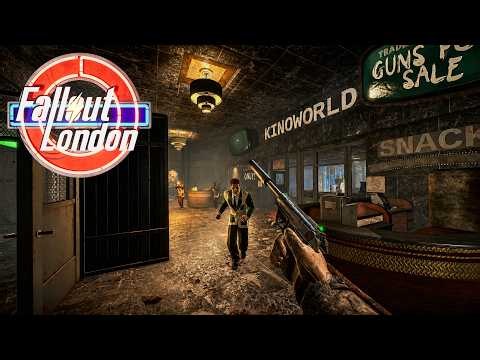Fallout London Walkthrough: Arms Race & Kinoworld Cinema - 4K RTX 5080 (No Commentary) | Ep. 6