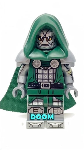 The NEW LEGO Doctor Doom Minifigure is GREAT!