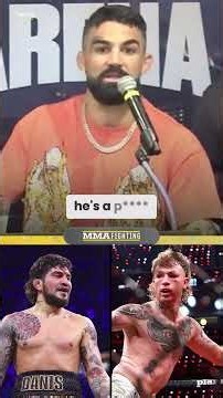 Dillon Danis NO SHOWS press conference Mike Perry for Duel Arena 1