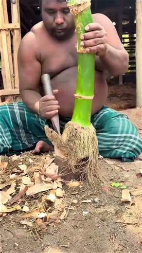 This Genius Turned Bamboo Into a Masterpiece! 🤯🔥 #shorts #facts