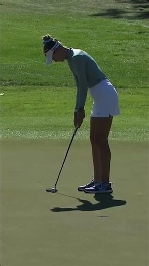 Nelly Korda for EAGLE! 🦅