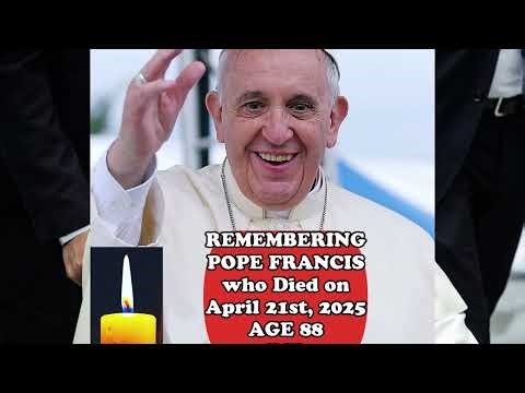 POPE FRANCIS at the 1st Anniversary of his Death - Highlights his Last Days + Funeral