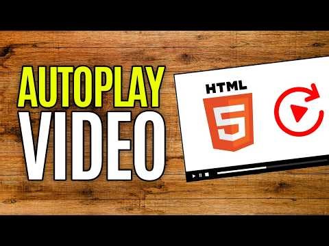How to Autoplay Video in HTML | HTML5 Video Auto Play [Step by Step]