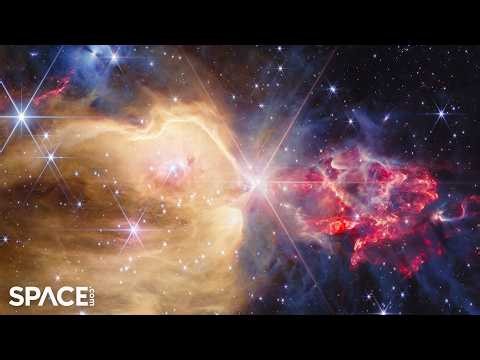 James Webb Space Telescope Reveals Cosmic ‘Technicolor Dreamscape’  | NGC 7129 in 4K