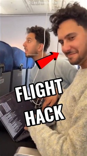 Flight Hack ✈️ #travel #trip #aeroplane