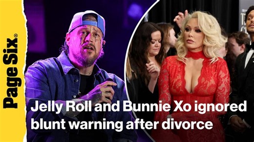 Jelly Roll and Bunnie Xo ignored blunt warning against having kids together after divorce