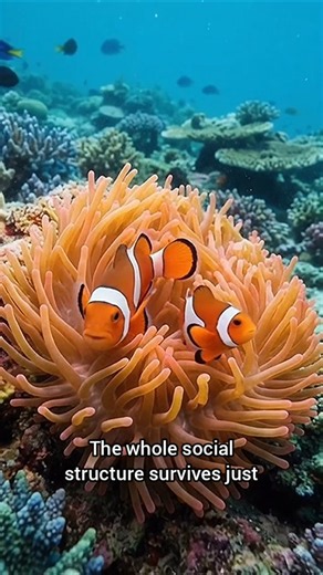 Clownfish | Secrets of the Anemone​ #OceanLife #NatureLovers #WildlifeTrivia