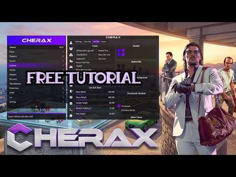 Cherax Mod Menu GTA 5 2026 | GTA 5 Enhanced & Legacy Mod Menu Download + Full Tutorial (FSL Method)
