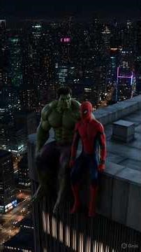 👉 Hulk की मौत 😱 Spider-Man हुआ कैद | Alien Attack ने शहर किया तबाह 🕷️🔥 #Shorts