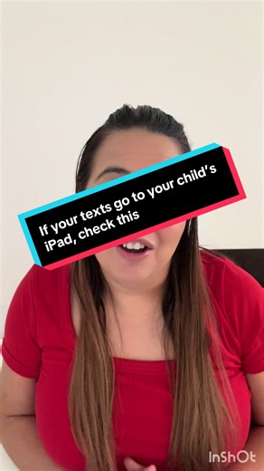 If your text messages are showing up on your child’s iPad, it’s usually an iMessage sign-in issue — not Family Sharing. Here’s how to stop messages from syncing and keep parent and child devices separate 📱🔒 If your texts are going to your child’s iPad, it usually means your Apple ID is still signed in for Messages. Family Sharing does NOT share messages — iMessage does. \t1.\tChild’s iPad Settings → Messages \t2.\tTap Send & Receive \t3.\tRemove the parent phone number/email \t4.\tMake sure on