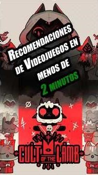 Si te gustan los juegos raros, tienes que probar Cult of the Lamb
