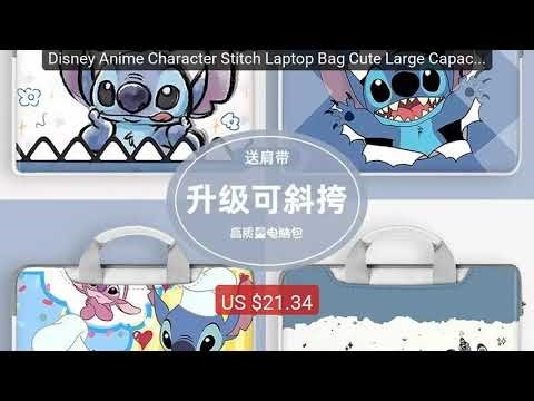 Disney Anime Character Stitch Laptop Bag Cute Large Capacity Tablet... — Top Rated 2026 | Buy Now!