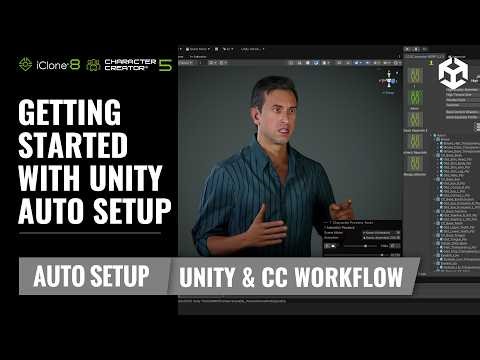 Getting started with Unity Auto Setup: Import CC5 Characters & Animation to Unity Fast | Tutorial