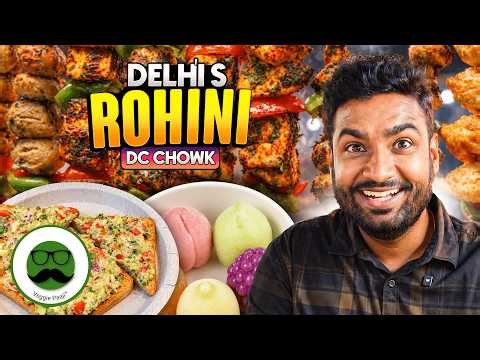 Firangi Delhi Street Food | Rohini DC Chowk Part 2 | Thai Food, Avocado Toast & More | Veggie Paaji