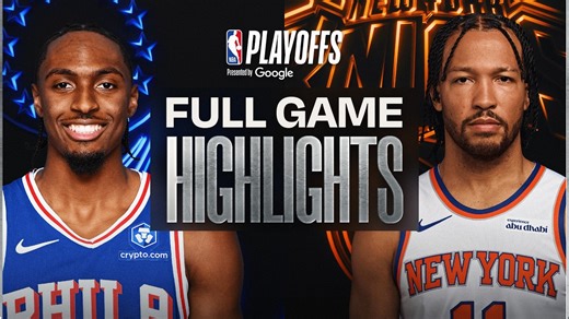 #7 76ERS at #4 KNICKS | FULL GAME 2 HIGHLIGHTS | May 6, 2026