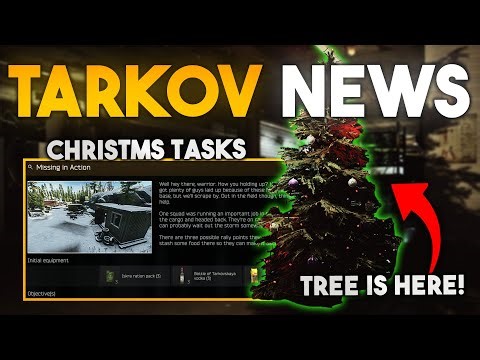 Christmas Event is HERE + Christmas Tree, New Tasks & New Gear - Tarkov News & Updates