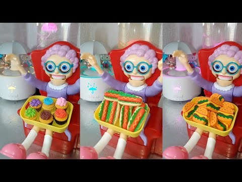ASMR GRANNY WITH SWEETS RESIN AND REALISTIC FOOD #trending #asmr #shorts #satisfying #viralshorts