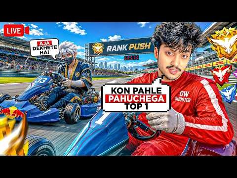 🔴 LIVE 🔴 Top 1 Grandmaster Push 🔥with shooter bhai | Free Fire Shorts Live #shorts #shooter1yt