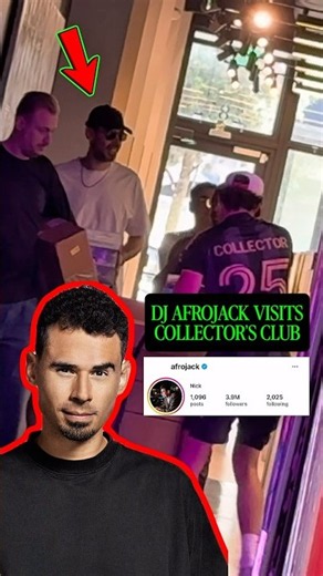 @afrojack paid a visit to @collectorsclubx and came through with a MAJOR Pokemon COLLECTION 🤯