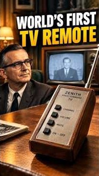 The World’s First TV Remote! 🤯 | Forgotten Invention