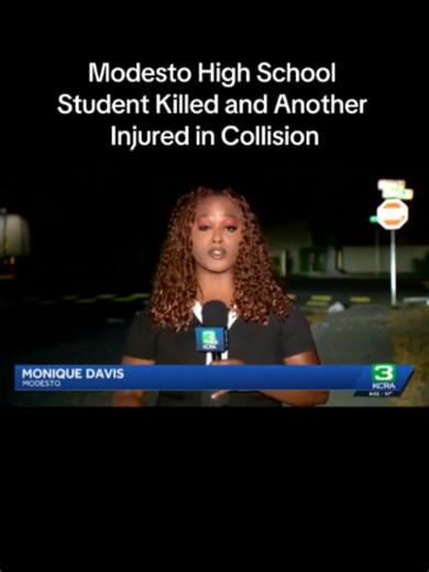 Two Modesto High students struck by car crossing street